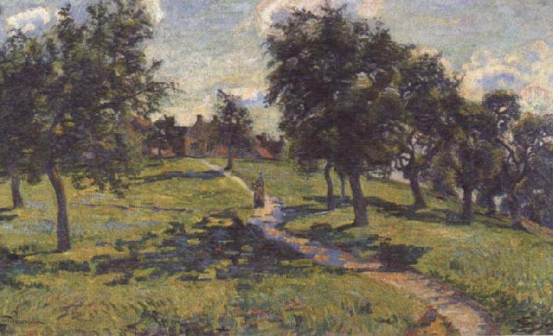 Armand guillaumin Landscape in Normandy